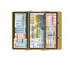 WhiteCoat Clipboard® Trifold - Tactical Brown Food Industry Edition